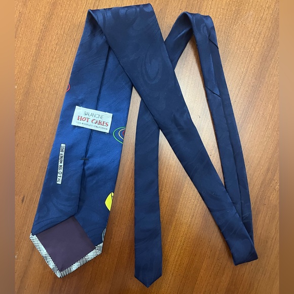 🌌 Vintage 1990s Marvin the Martian Golf Looney Tunes Tie USA Made - Picture 7 of 10